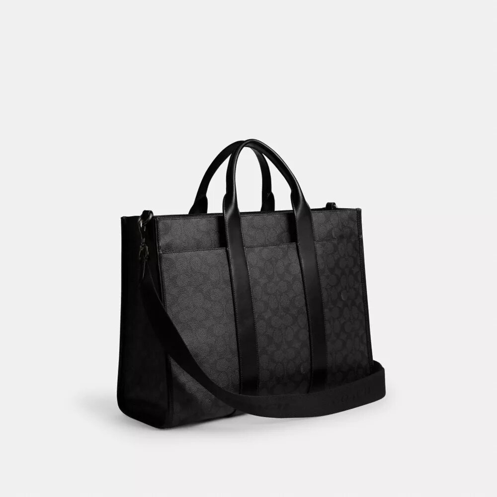 Borsa Wesley in Signature Canvas