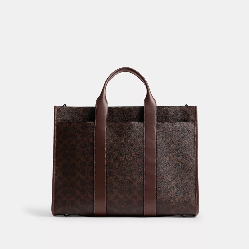 Borsa Wesley in Signature Canvas