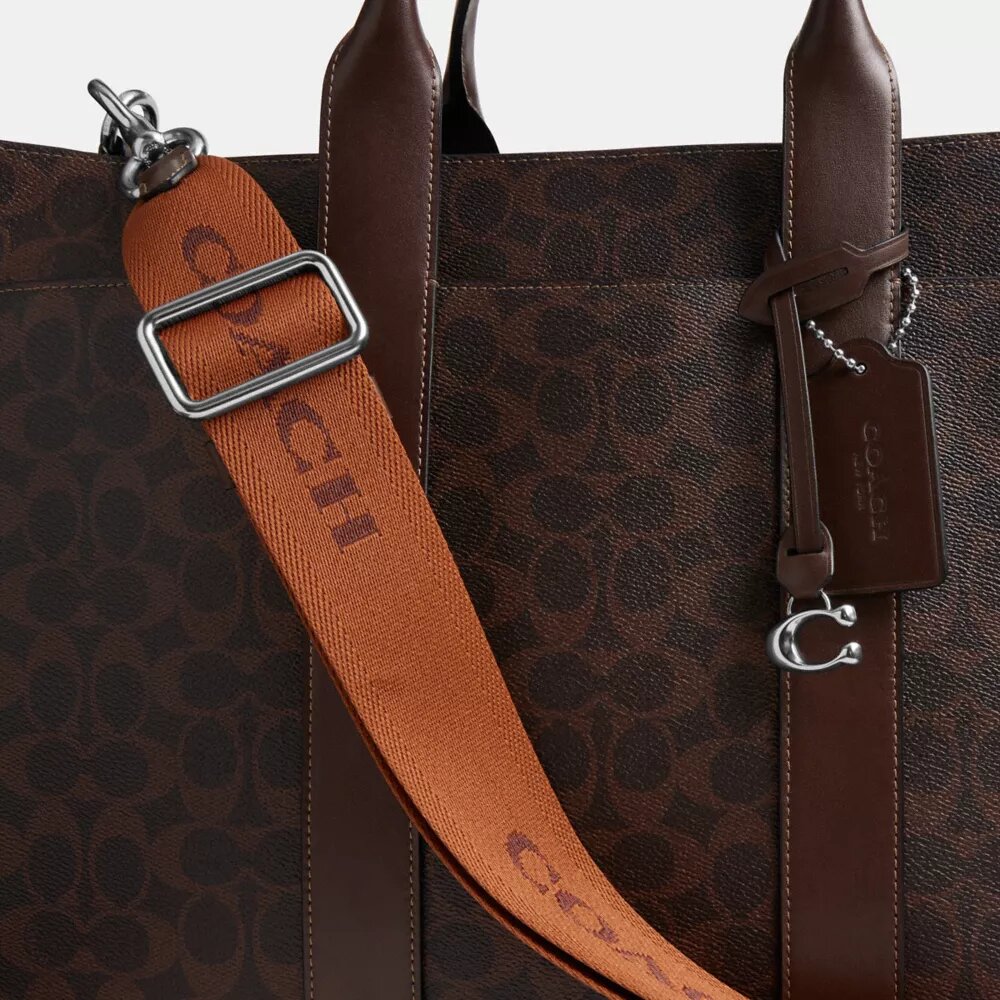 Borsa Wesley in Signature Canvas