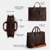 Borsa Wesley in Signature Canvas