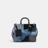 Borse Rogue con patchwork in denim riciclato