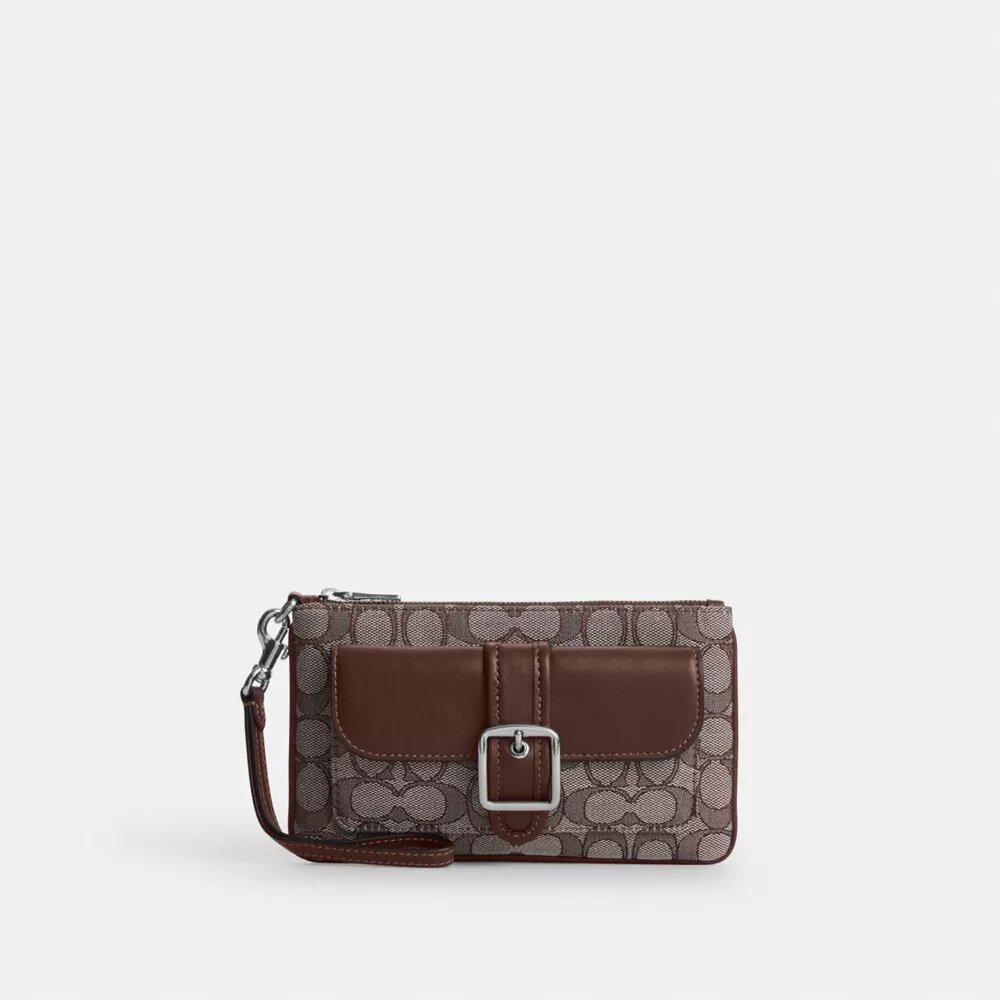Borsello da polso Ashton in jacquard esclusivo