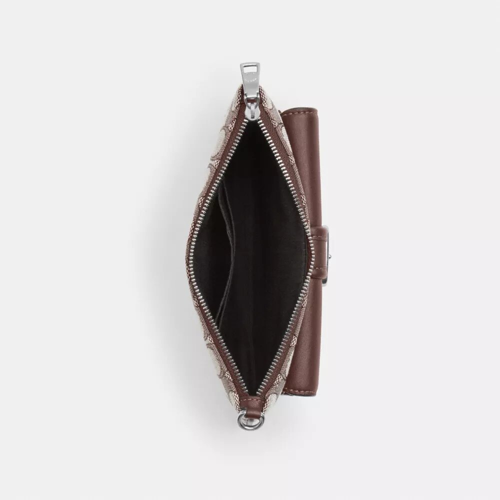 Borsello da polso Ashton in jacquard esclusivo