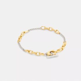 Bracciale a maglie a C