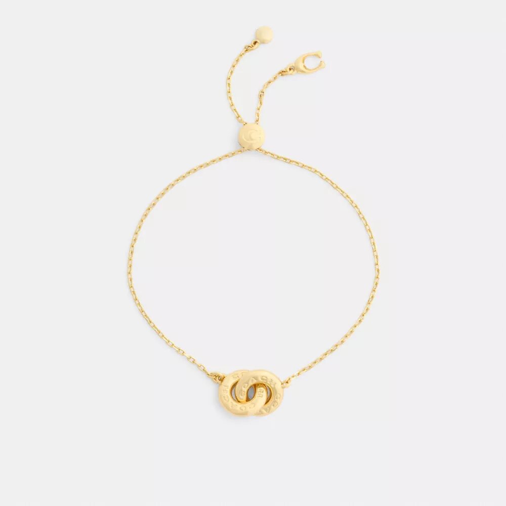 Bracciale con cursore ad incastro