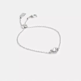 Bracciale scorrevole con cuore “Halo”