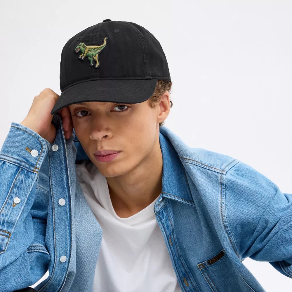 Cappellino da baseball con toppa Rexy