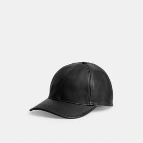 Cappellino da baseball in pelle