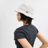 Cappello a secchiello in denim