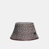 Cappello a secchiello in jacquard esclusivo