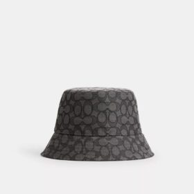Cappello a secchiello in jacquard esclusivo