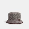 Cappello a secchiello in jacquard esclusivo