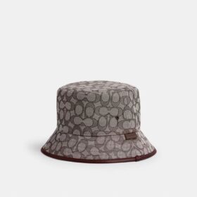 Cappello a secchiello in jacquard esclusivo