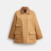 Cappotto svasato con chiusura Turnlock