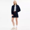 Cardigan con zip frontale