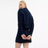 Cardigan con zip frontale
