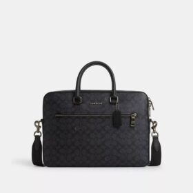 Cartella Ethan Slim in Signature Canvas