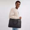 Cartella Ethan Slim in Signature Canvas