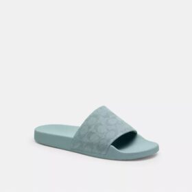 Ciabatte sportive Udele in tela jacquard Signature Canvas