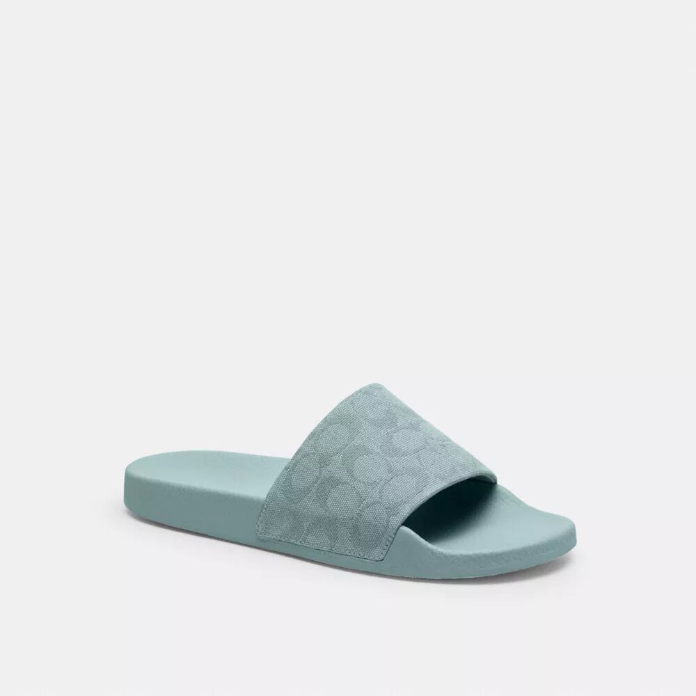 Ciabatte sportive Udele in tela jacquard Signature Canvas