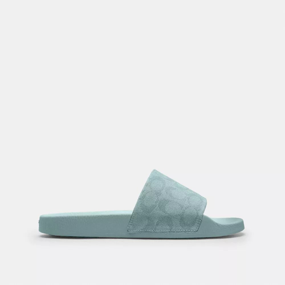 Ciabatte sportive Udele in tela jacquard Signature Canvas