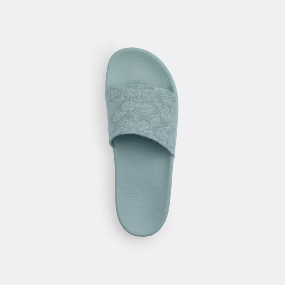 Ciabatte sportive Udele in tela jacquard Signature Canvas