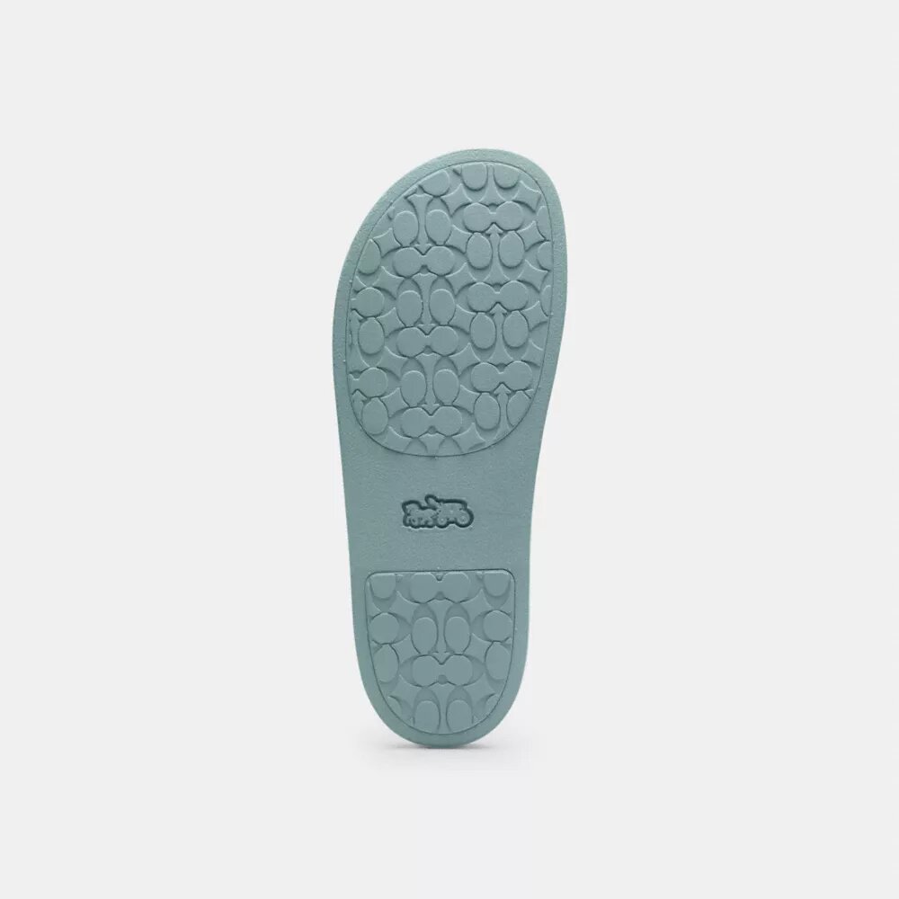 Ciabatte sportive Udele in tela jacquard Signature Canvas