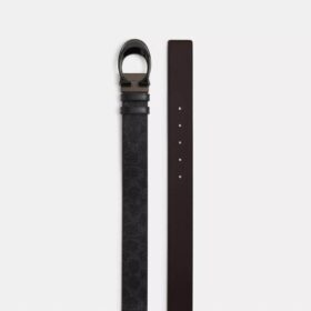 Cintura reversibile da tagliare su misura con fibbia esclusiva, 38 mm