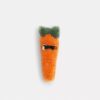 Ciondolo a forma di scarpa "Carroty" in shearling