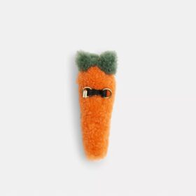 Ciondolo a forma di scarpa “Carroty” in shearling
