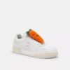 Ciondolo a forma di scarpa "Carroty" in shearling