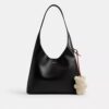 Ciondolo per borsa a forma di orsacchiotto in shearling
