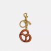 Ciondolo per borsa a forma di pretzel piccolo