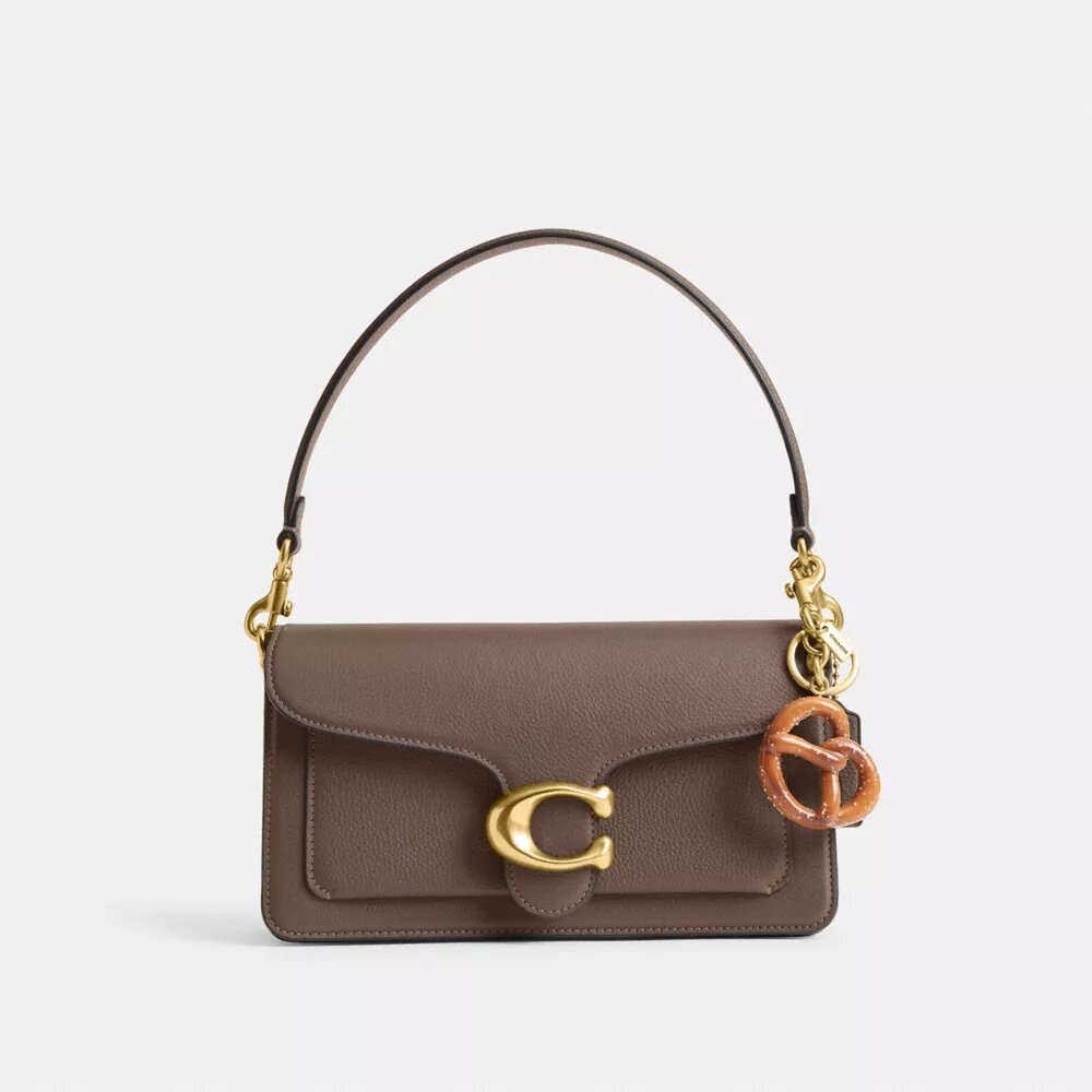 Ciondolo per borsa a forma di pretzel piccolo