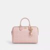 Ciondolo per borsa con chiusura a scatto in Signature Canvas