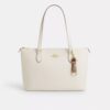 Ciondolo per borsa con chiusura a scatto in Signature Canvas