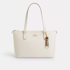 Ciondolo per borsa con chiusura a scatto in Signature Canvas