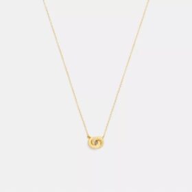 Collana con ciondolo a cerchi intrecciati