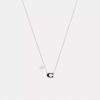 Collana con ciondolo a forma di cuore smaltato con firma
