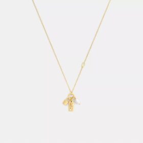 Collana con ciondolo a forma di perla