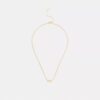 Collana con ciondolo a rondella a forma di perla cubica