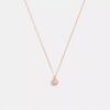 Collana con ciondolo “Halo Tea Rose”