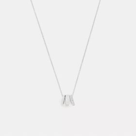 Collana con rondelle a C ripetute