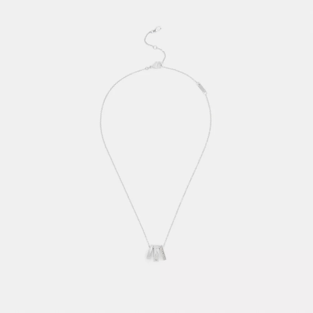 Collana con rondelle a C ripetute