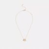 Collana con rondelle a C ripetute