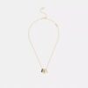 Collana con rondelle a C ripetute