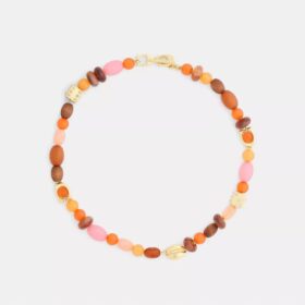 Collana girocollo con perline