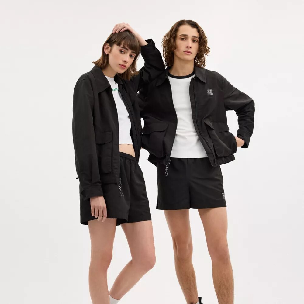 Giacca corta cargo con passanti Coachtopia