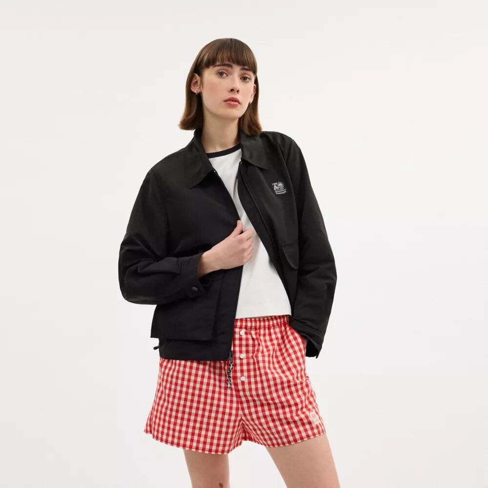 Giacca corta cargo con passanti Coachtopia
