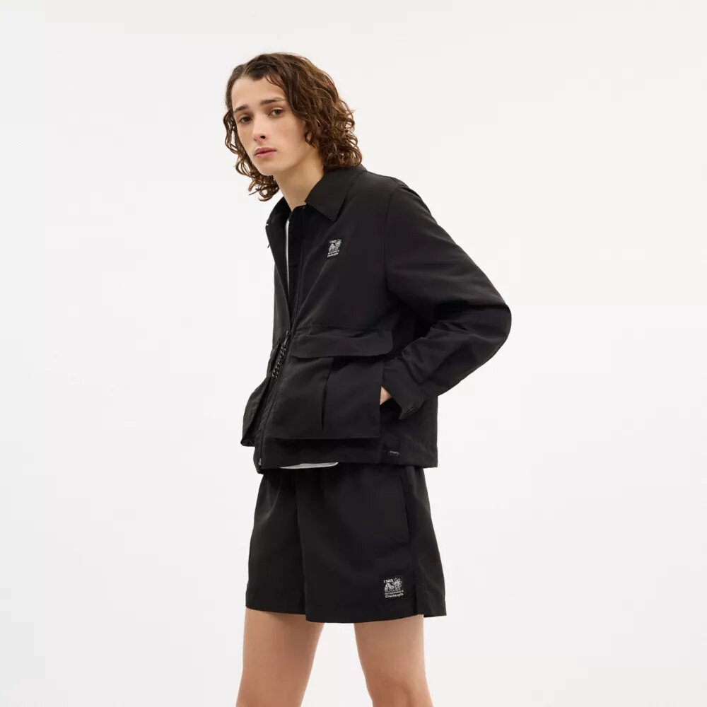 Giacca corta cargo con passanti Coachtopia